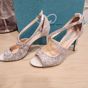 Betsy Johnson Sparkly Heels